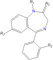 Substituted benzodiazepine