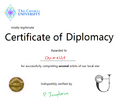 Diploma Certification from PJosepherum