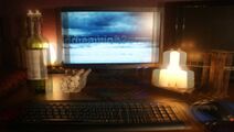 Desktop double vision by Chelsea Morgan