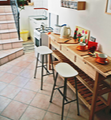 Double vision in a kitchen by Anonymous
