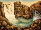 Absents of the mermaid by Octavio Ocampo