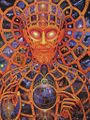 Cosmic Christ by Alex Grey